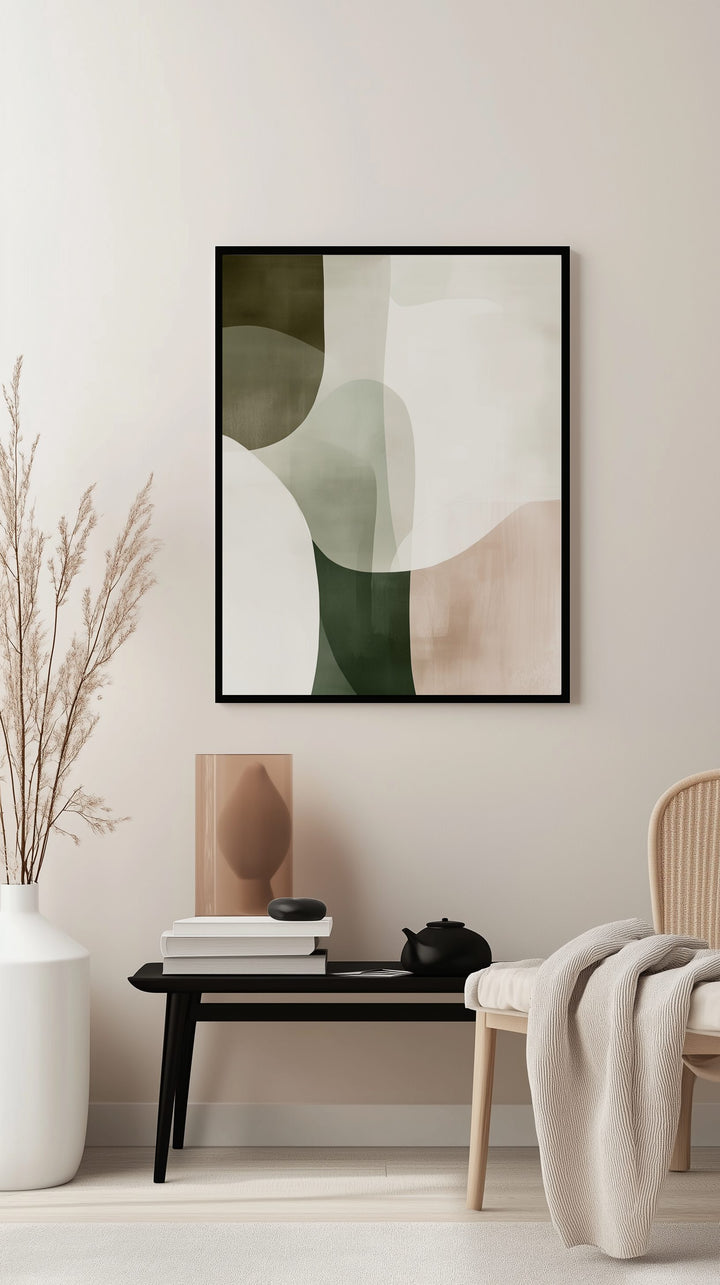 Organic Shapes Poster