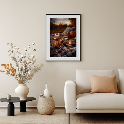 Autumn Picnic Poster