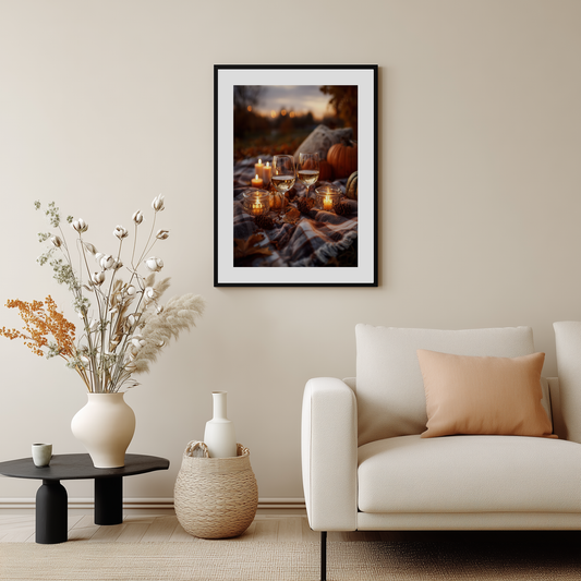 Autumn Picnic Poster