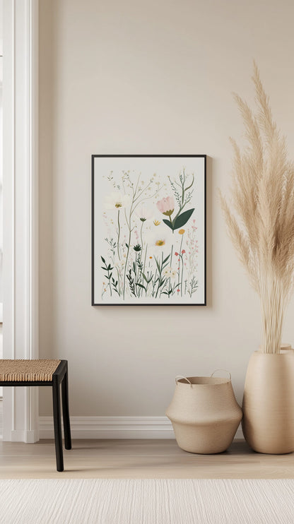 Wildflower Meadow Poster