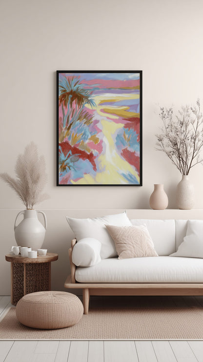 Island Escape Pathway Poster