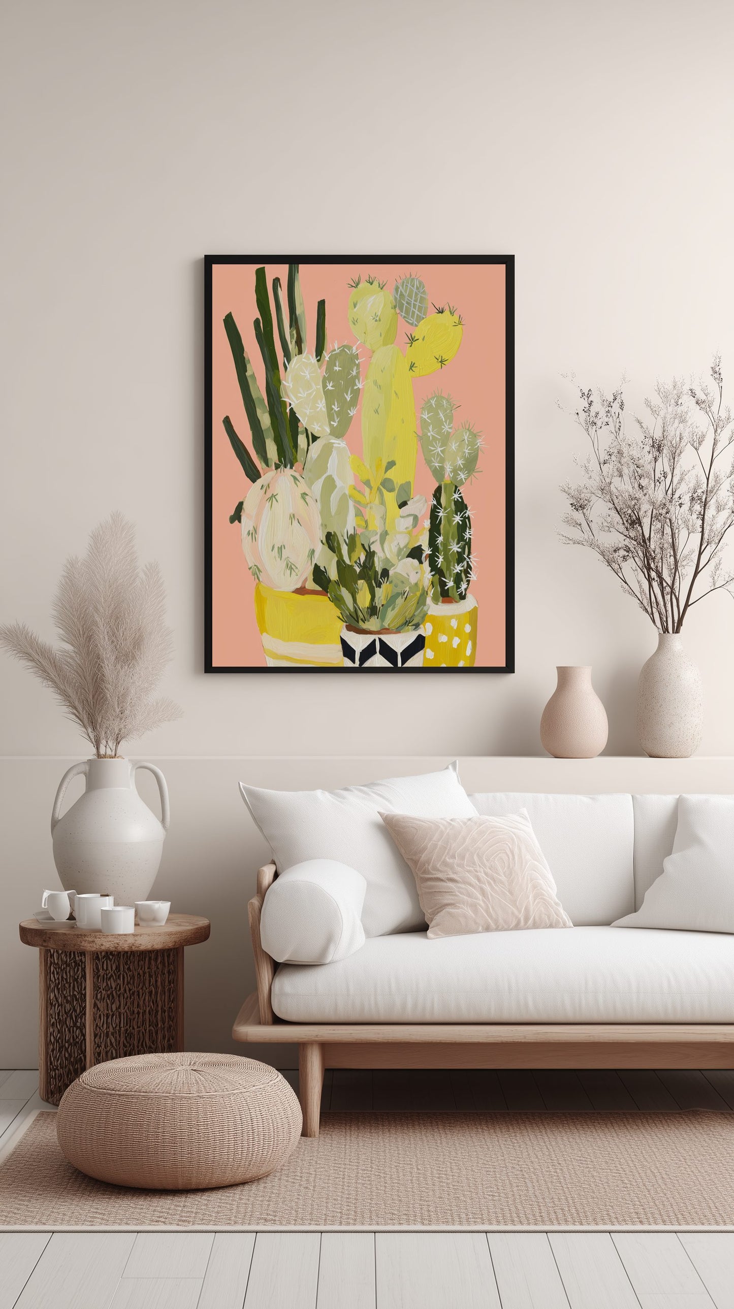 Cactus Garden Poster