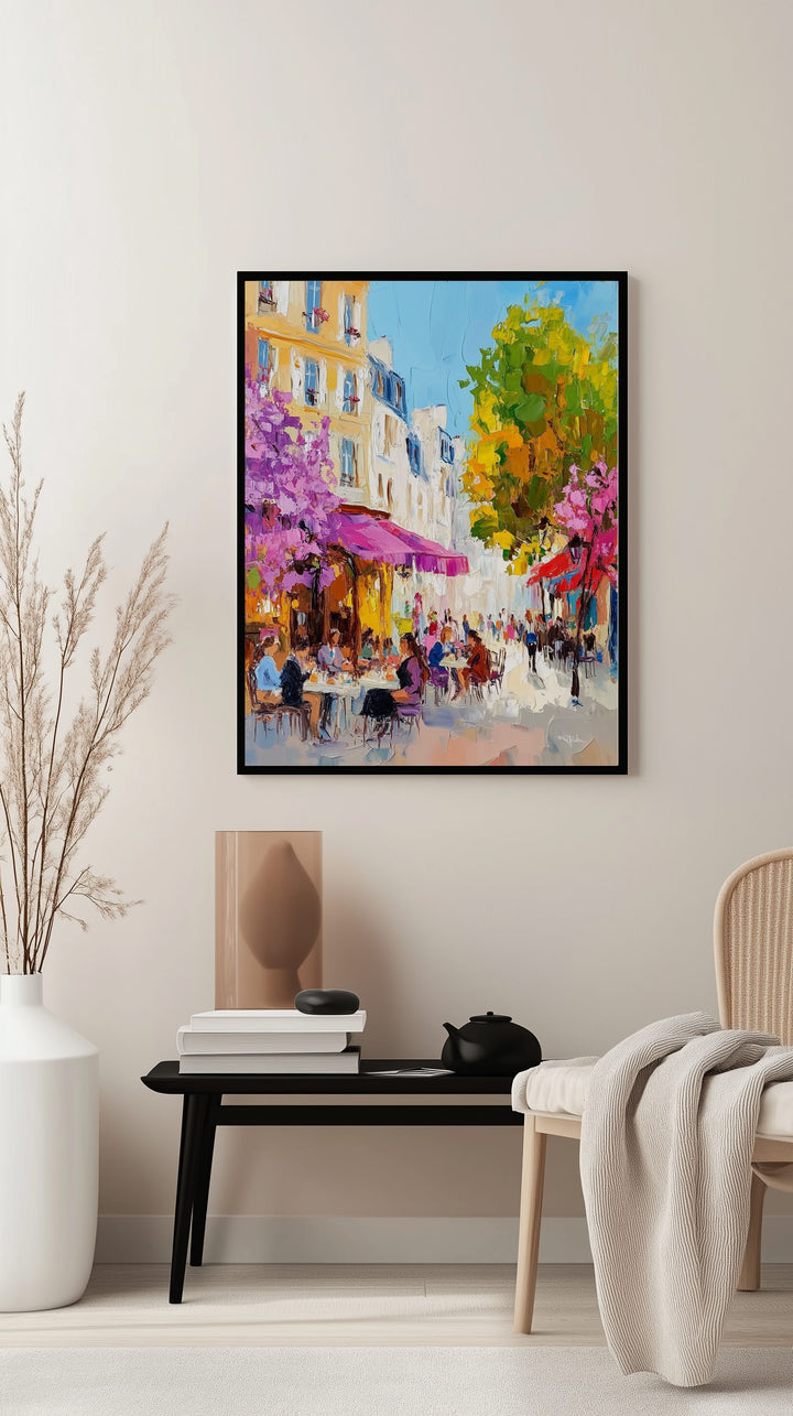 Lively Parisian Poster