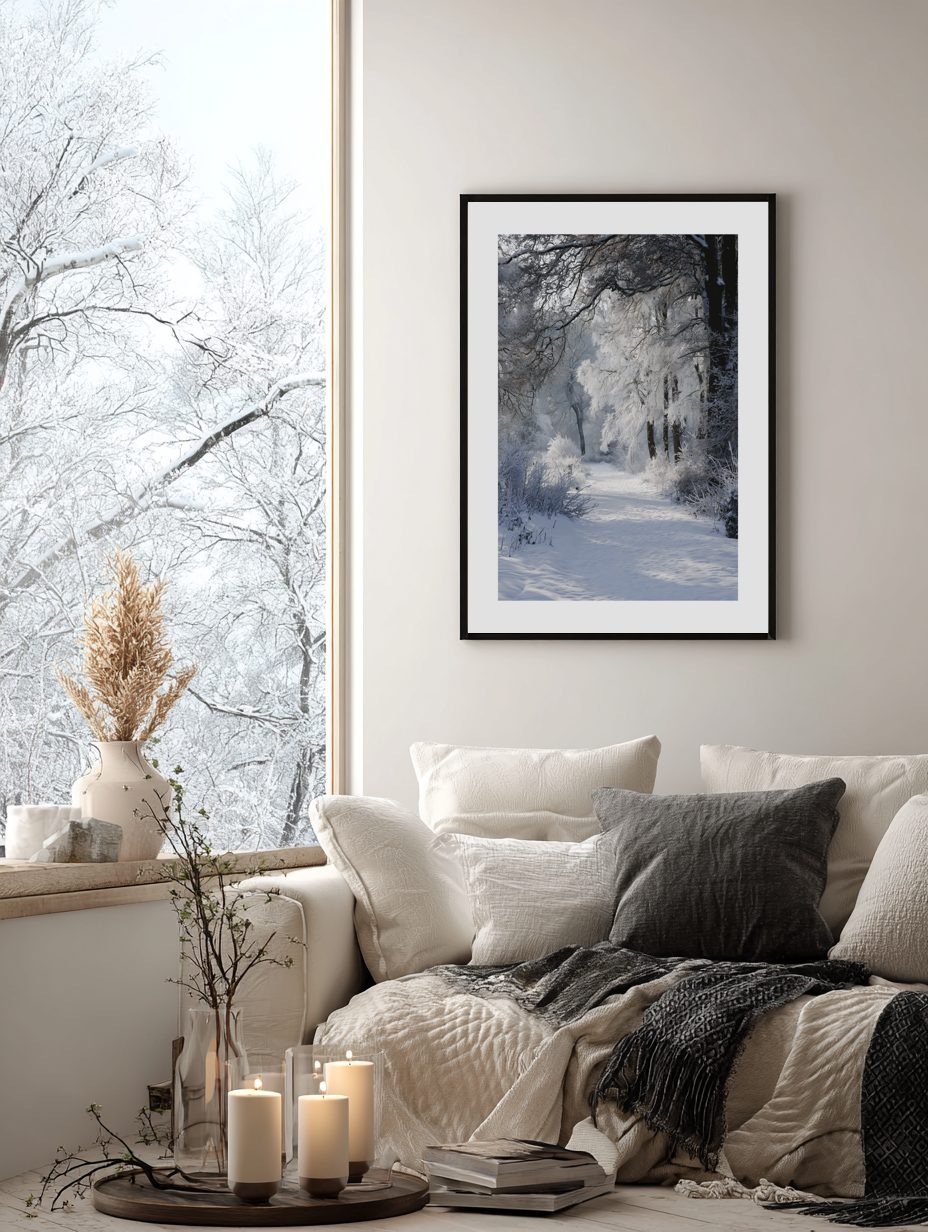 Winter Forest Poster