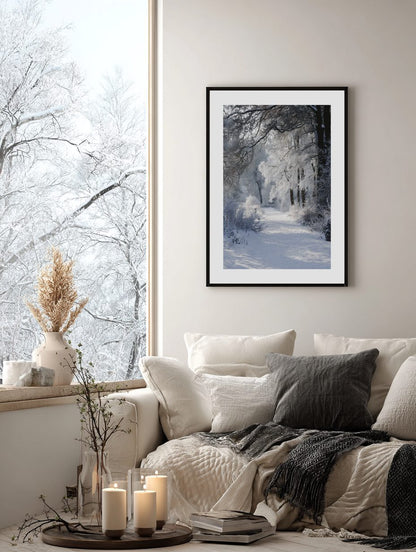 Winter Forest Poster