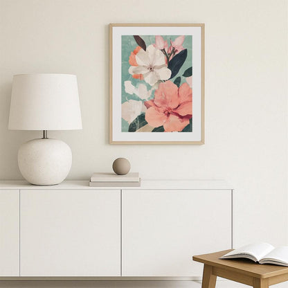 Vintage Bloomscape Poster