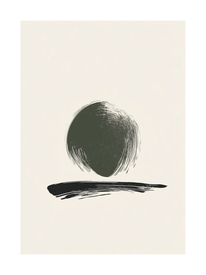 bold color block decorative wall art - modern poster for home or office