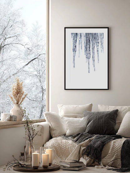 Frozen Icicles Poster
