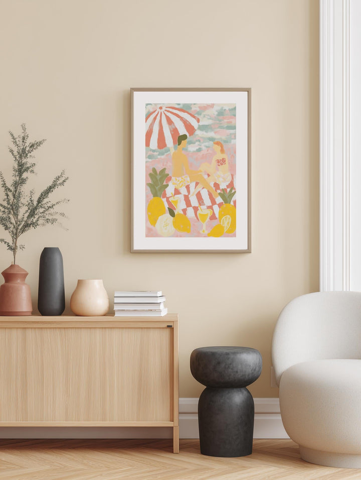 Beachside Bliss Poster