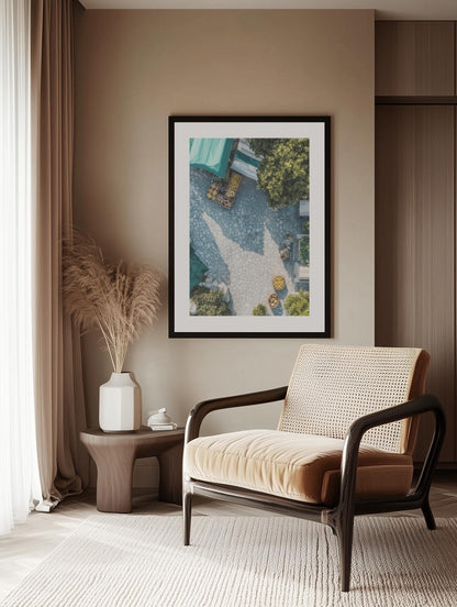 Market Morning Poster