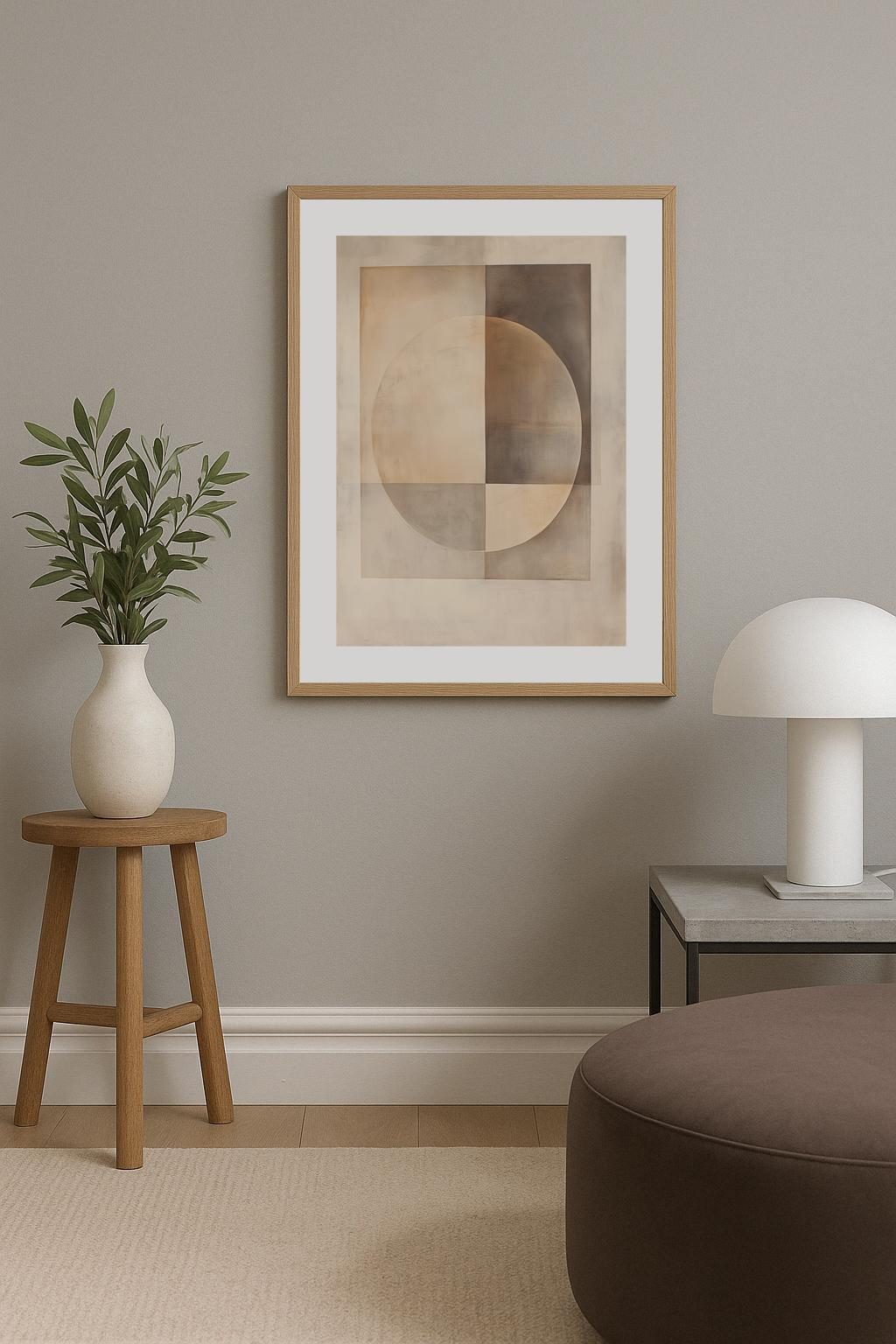 Sepia Balance Poster