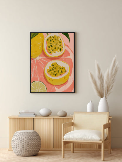 Passionfruit Delight Poster