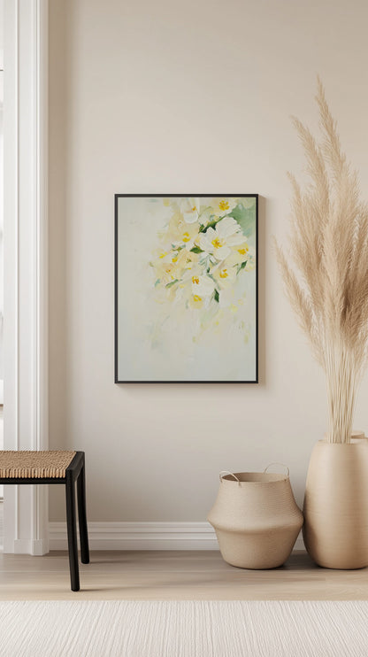 Soft Petal Flow Poster