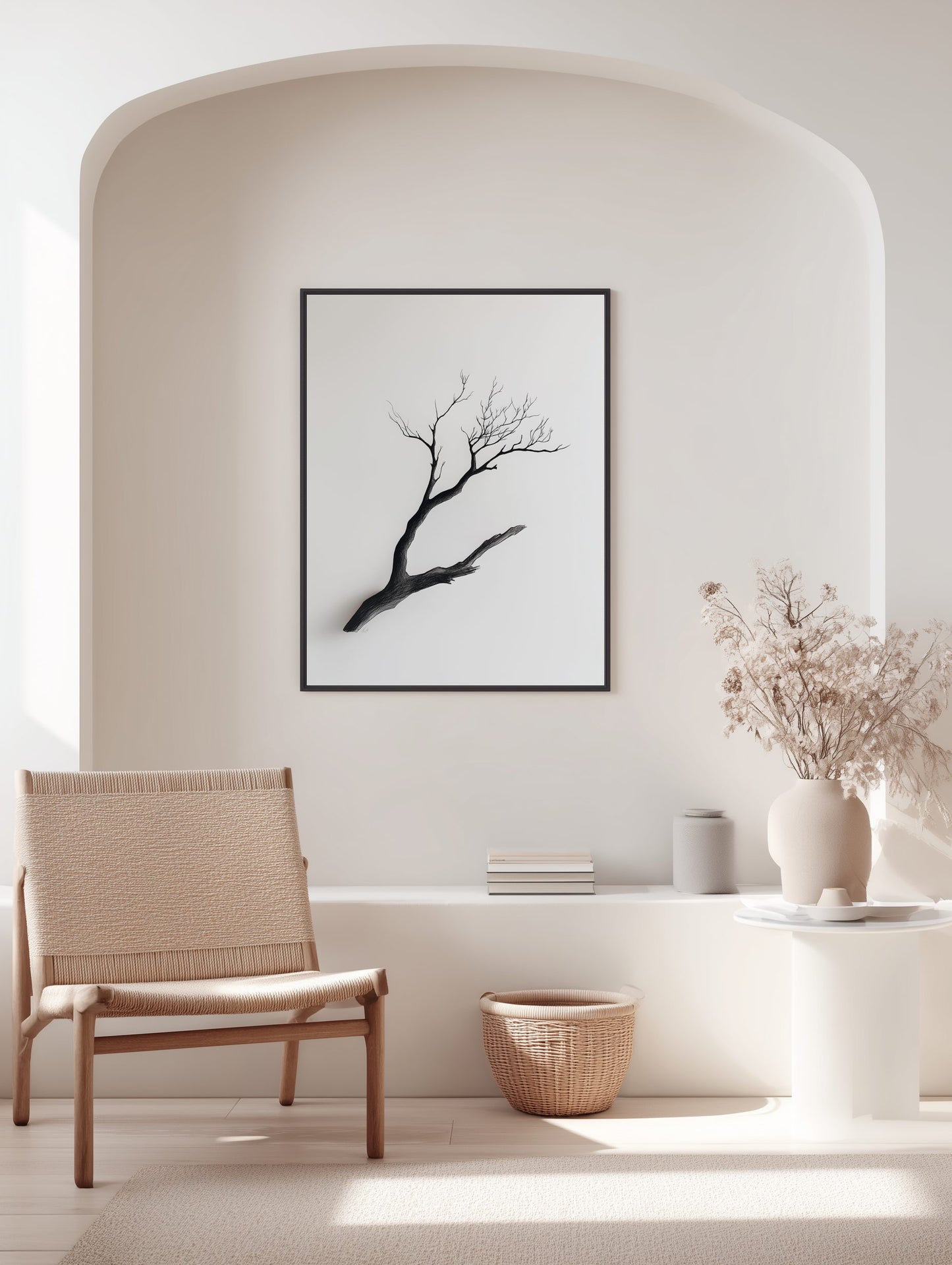 Ink Branch Simplicity Poster