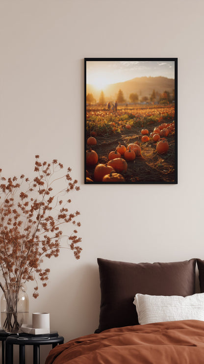 Pumpkin Patch Poster