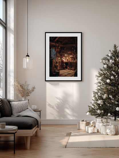 Santa’s Workshop Poster