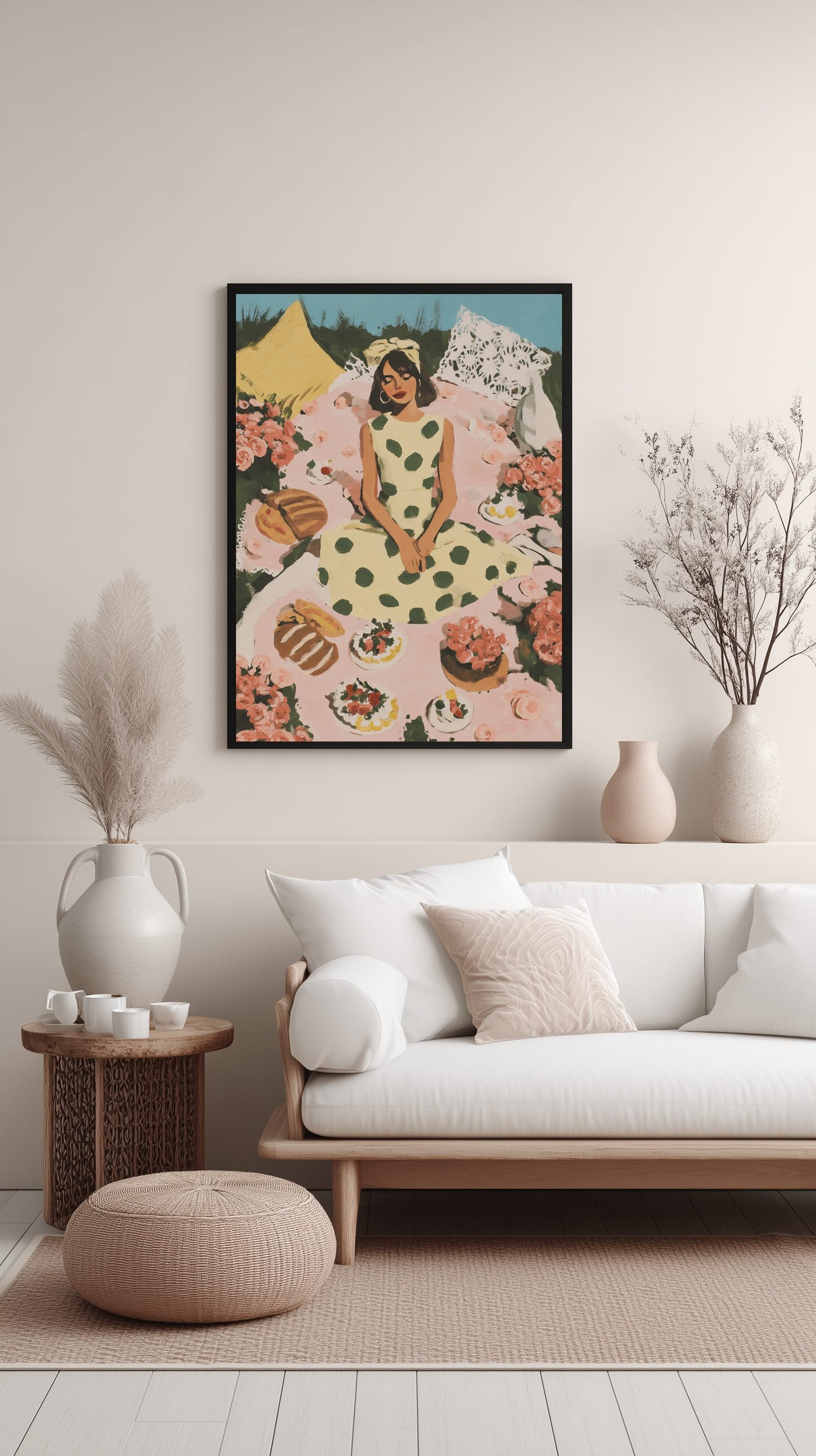 Garden Picnic Poster