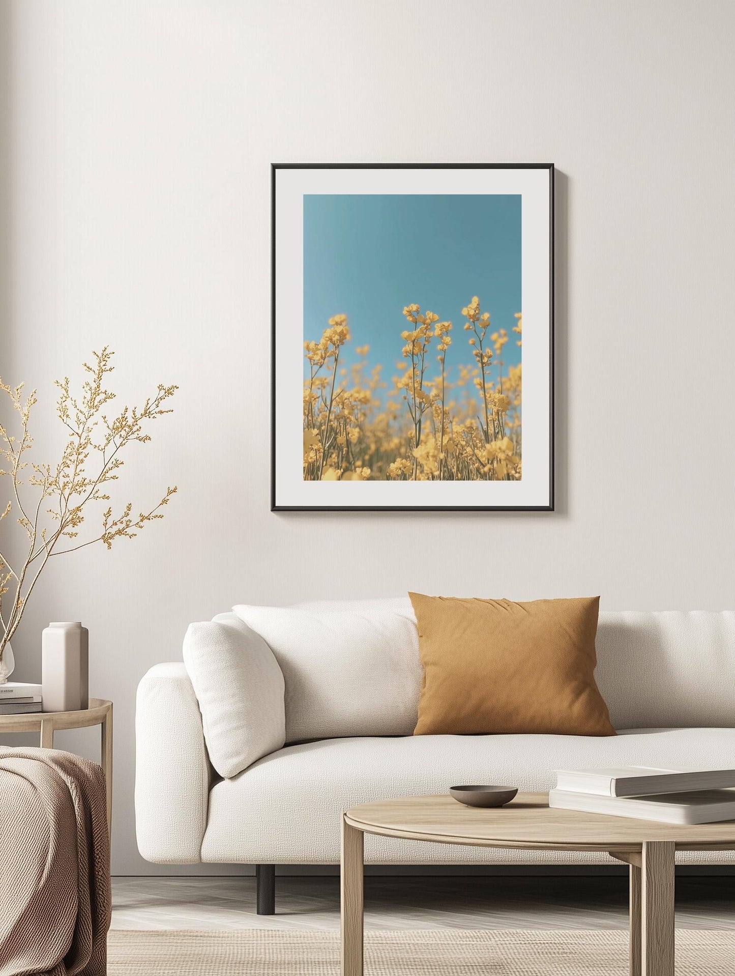 Yellow Rapeseed Bloom Poster