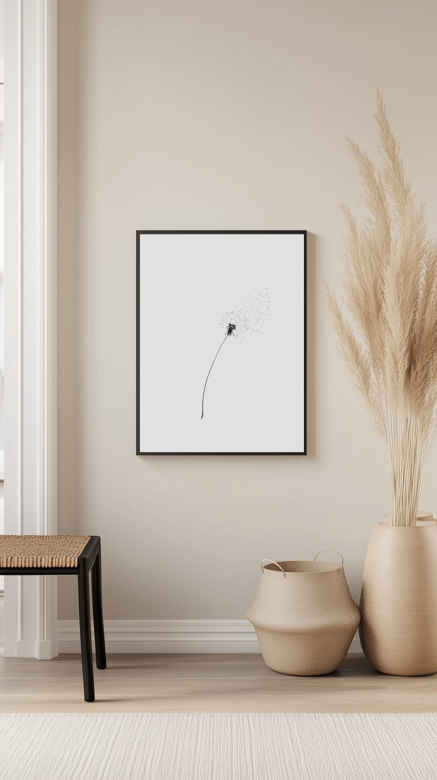 Dandelion Whisper Poster