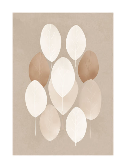 nordic natural abstract decorative wall art - modern poster for home or office