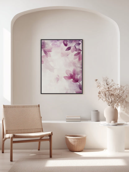 Ethereal Petals Poster