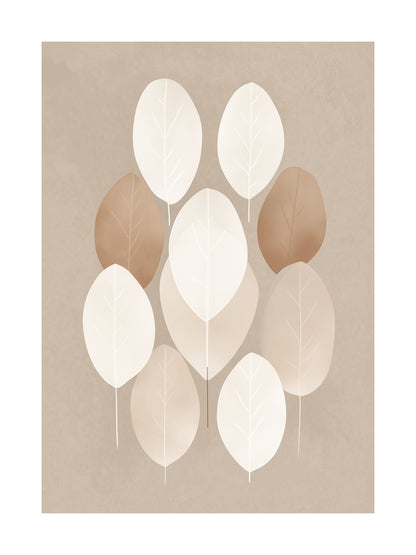 nordic natural abstract decorative wall art - modern poster for home or office