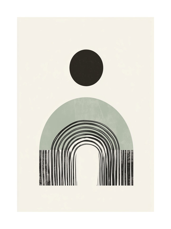 solid minimalist decorative wall art - modern poster for home or office