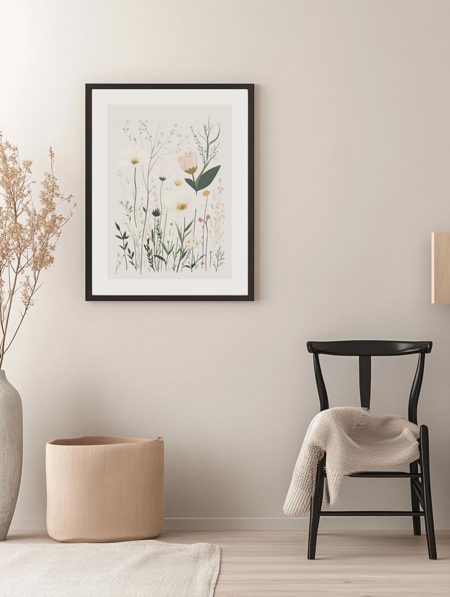 Wildflower Meadow Poster