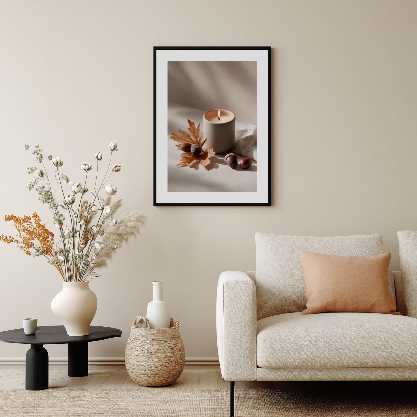 Minimalist Candle Poster