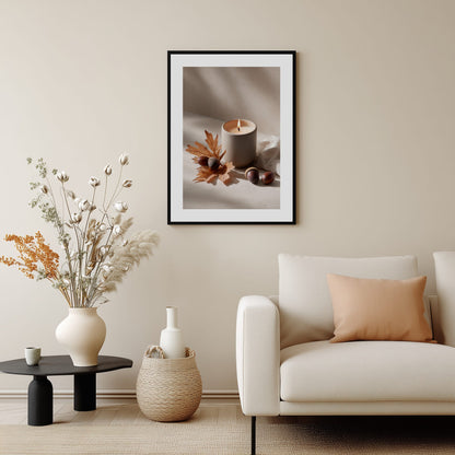 Minimalist Candle Poster