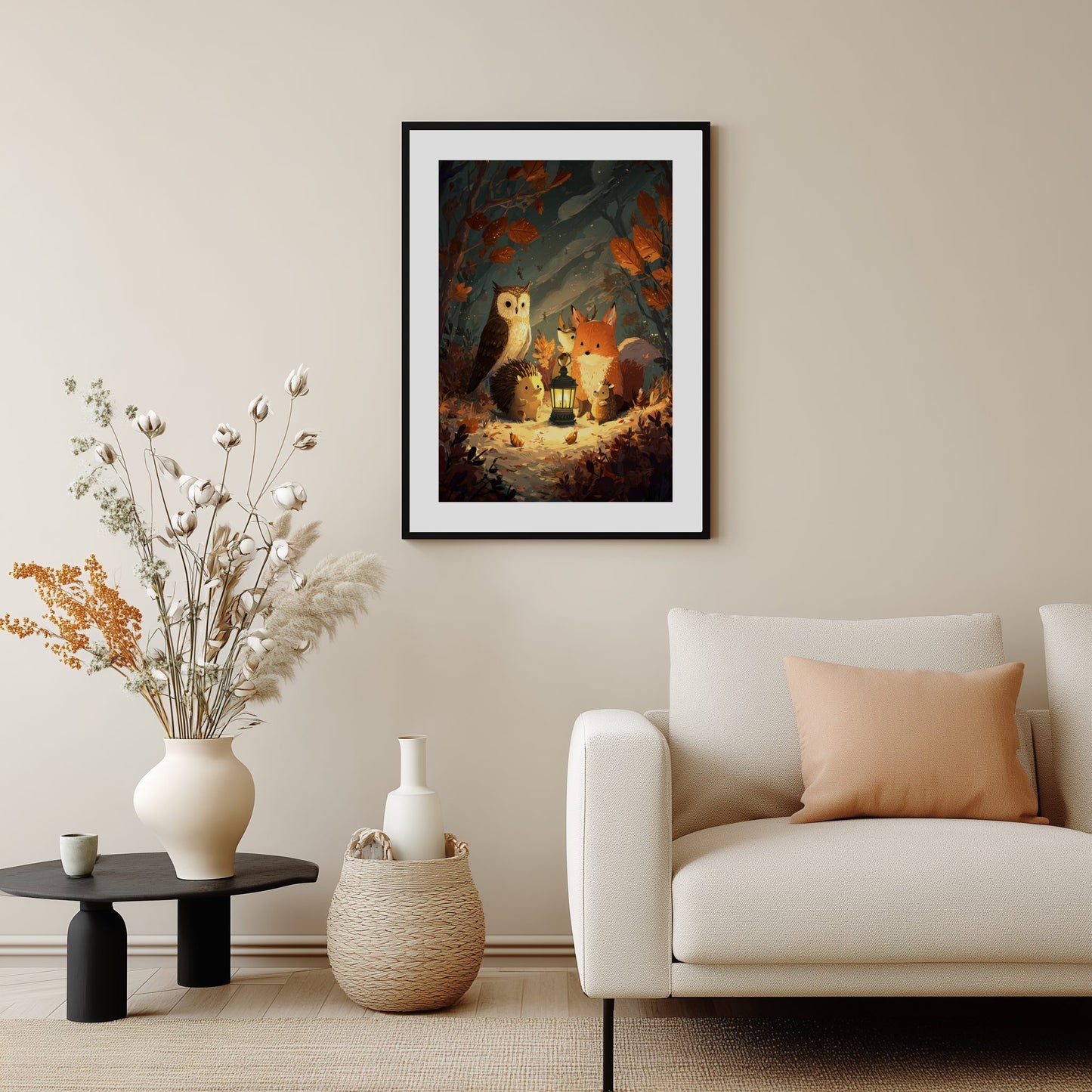 Woodland Friends Poster