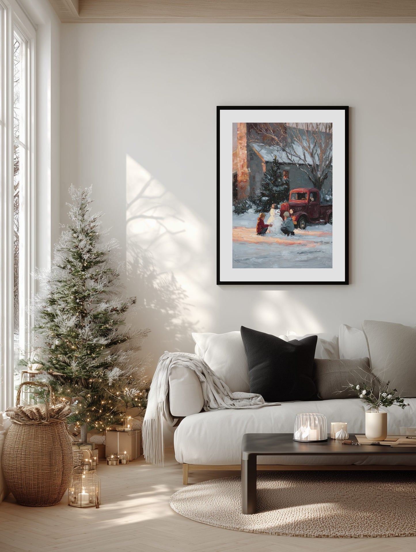 Building the Snowman Poster