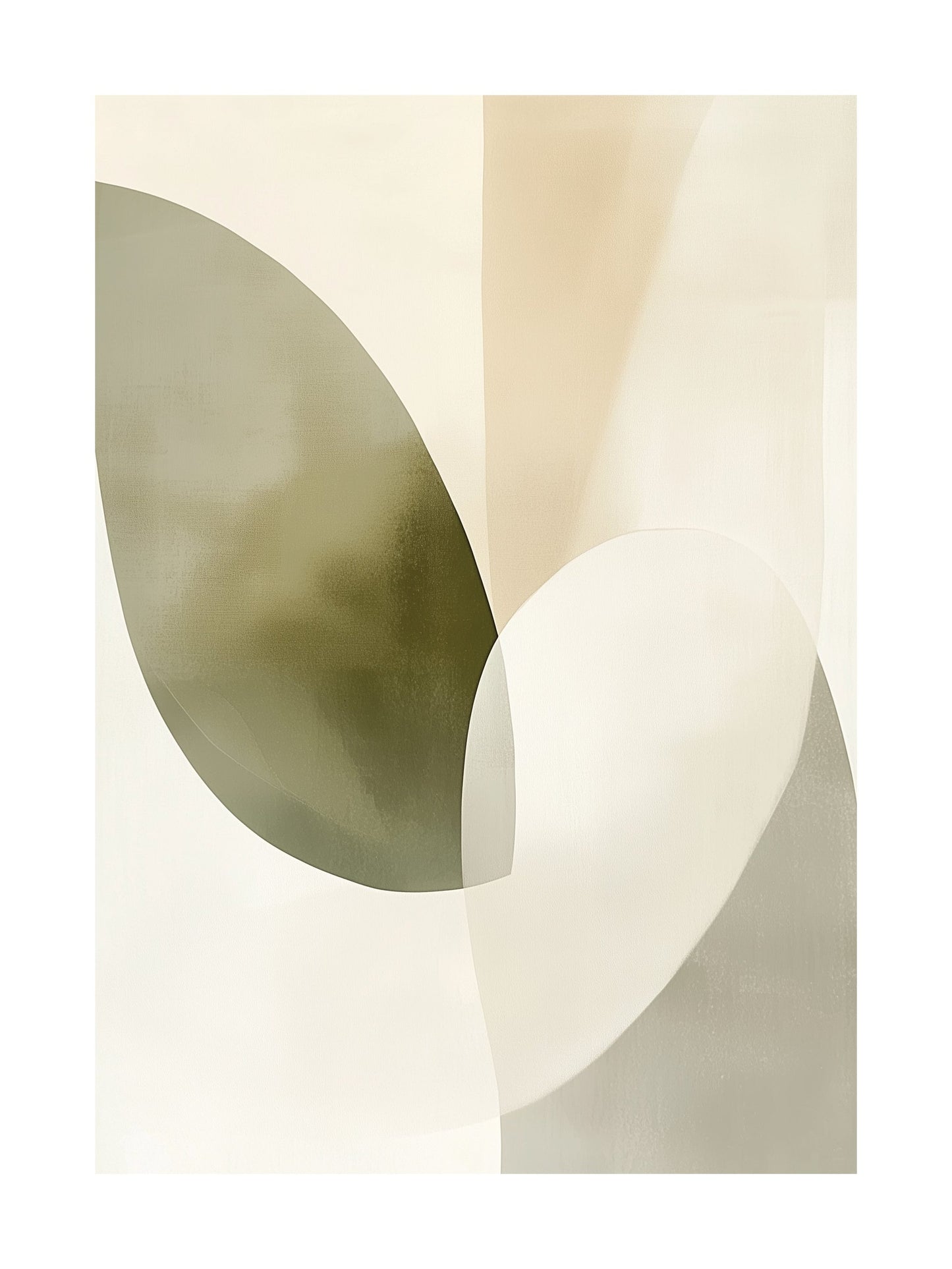 organic flow decorative wall art - modern poster for home or office