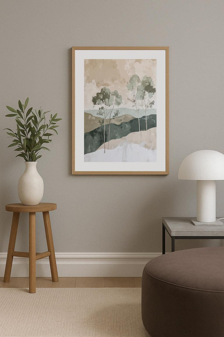 Tranquil Forest Landscape Poster