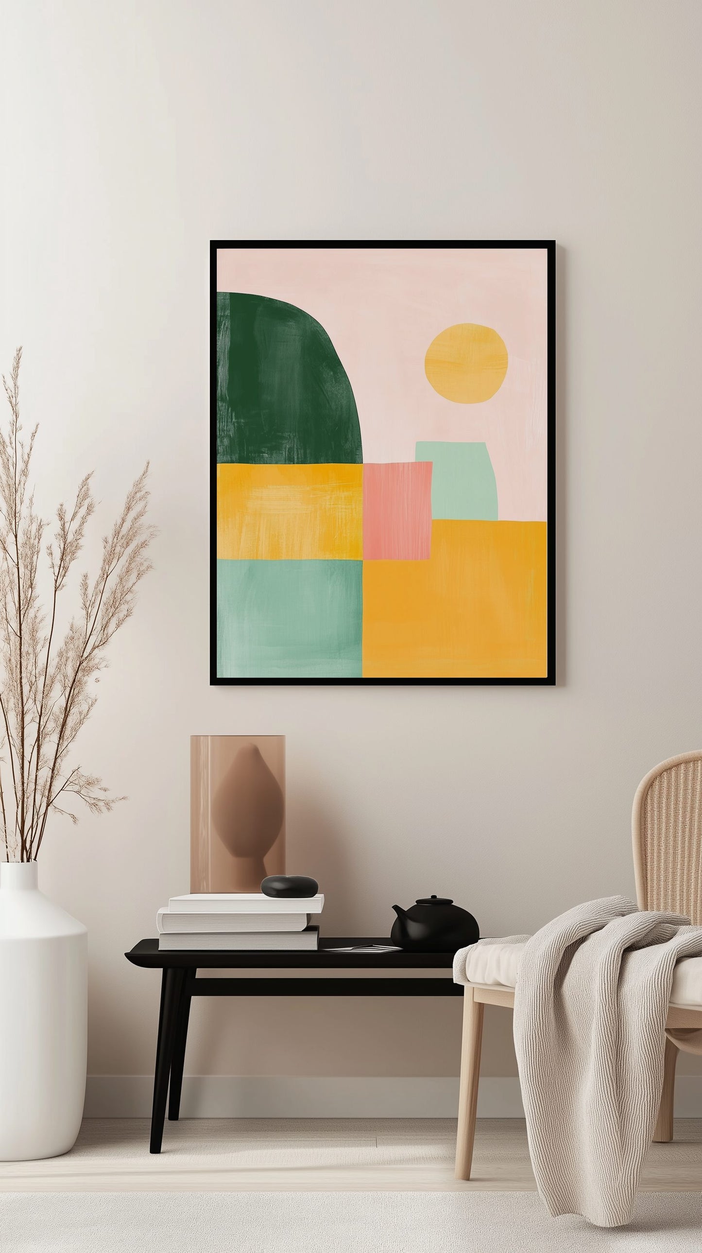 Spring Geometry Poster