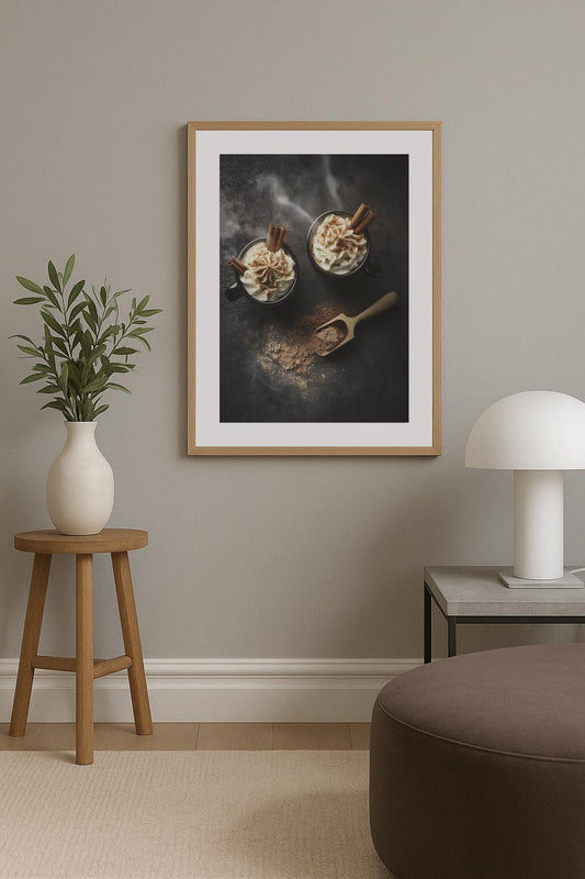 Moody Coffee Poster