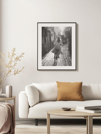 Vintage Bike Ride Poster