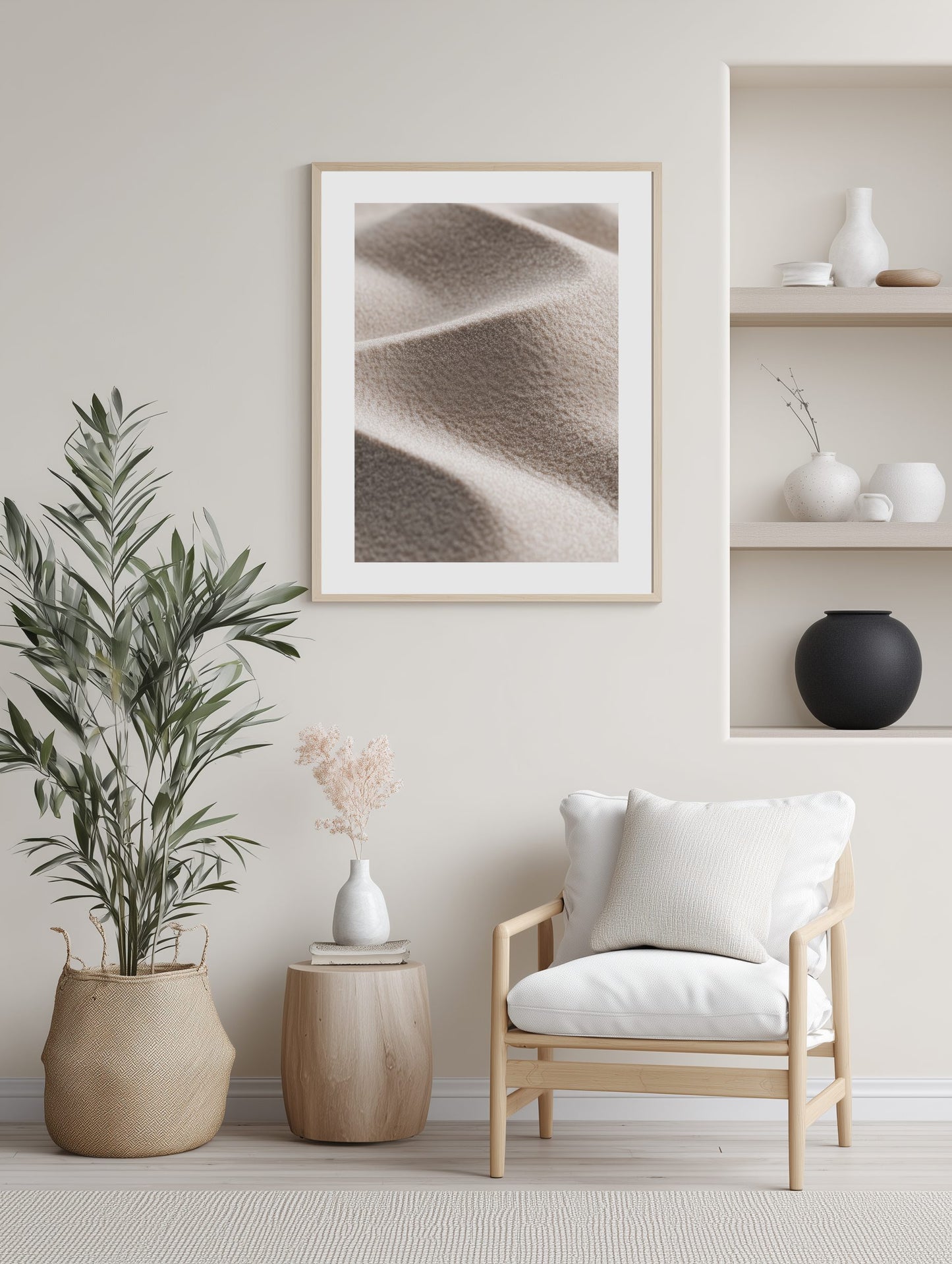 Soft Sand Texture Poster