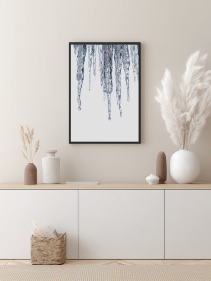 Frozen Icicles Poster