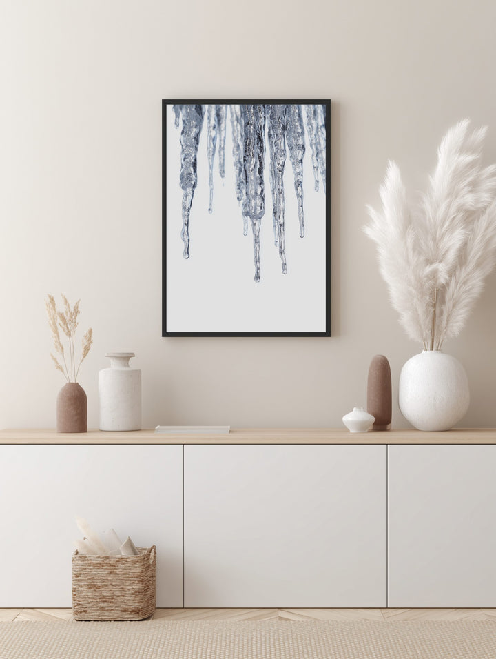 Frozen Icicles Poster