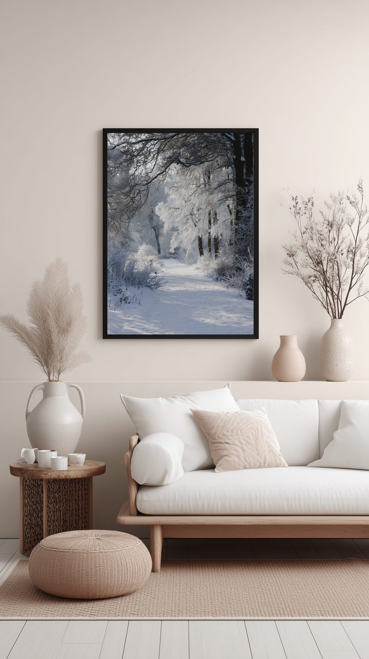Winter Forest Poster
