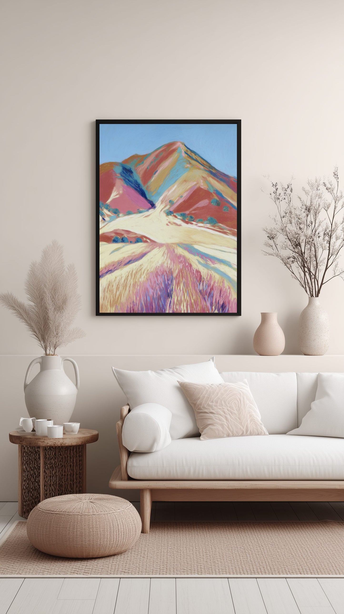 Lavender Hill Walk Poster