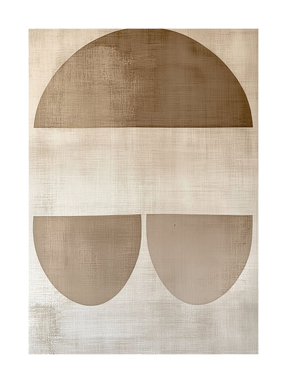 harmony arcs decorative wall art - modern poster for home or office