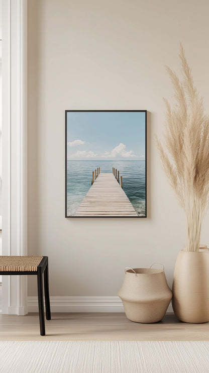 Falsterbo Wooden Pier Poster