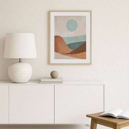 Sunset Valleys Poster