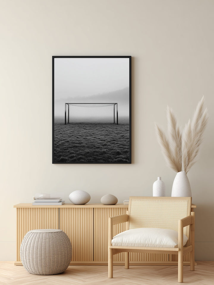 Goal in the Fog Poster
