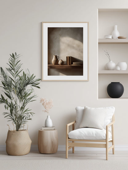 Still Life Shelf Poster
