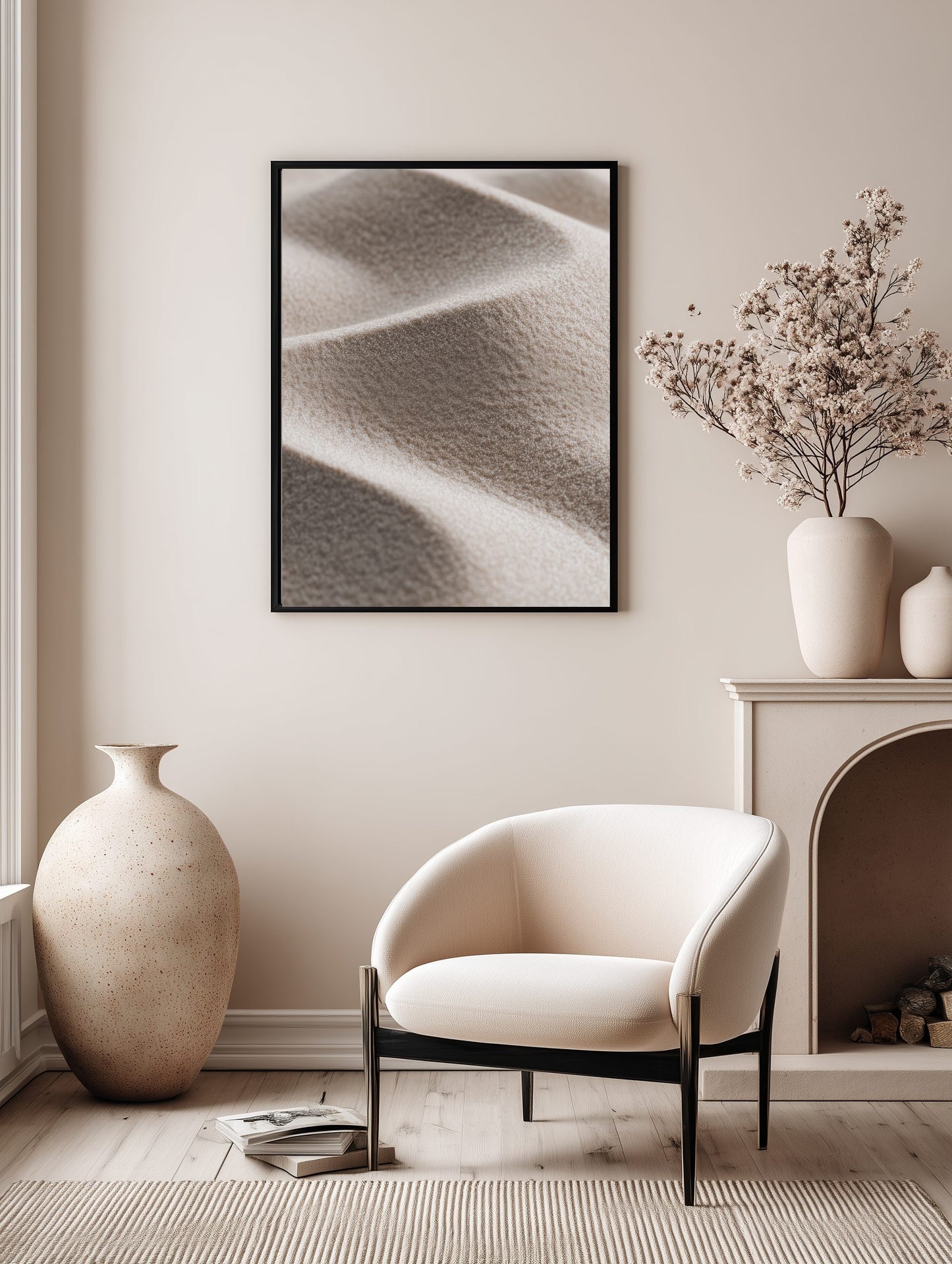 Soft Sand Texture Poster