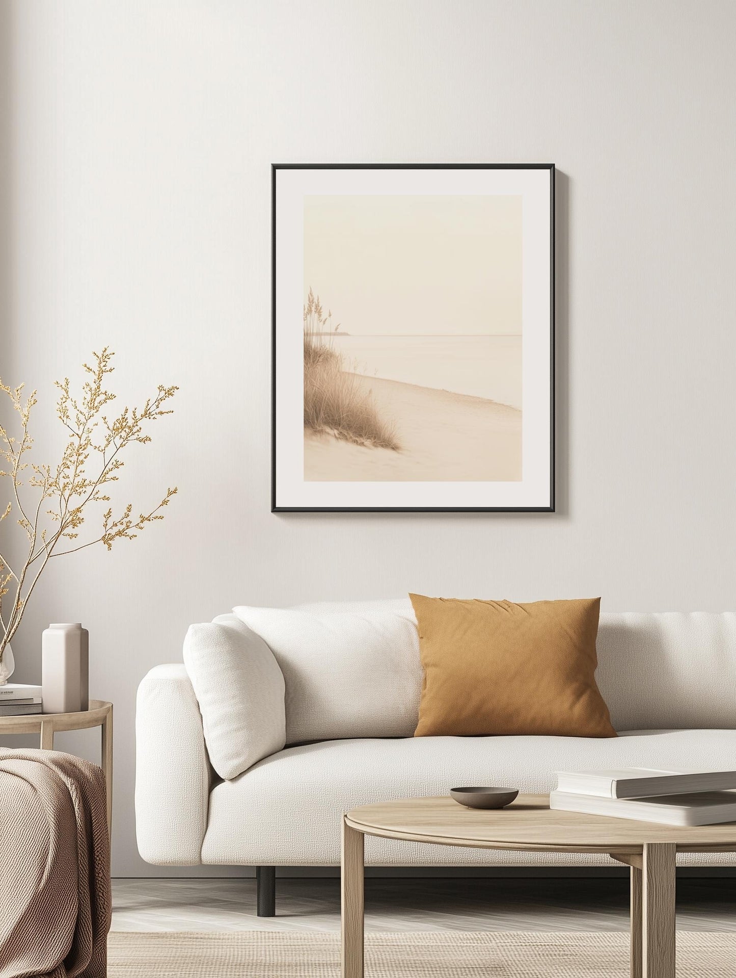 Scandinavian Dune Tranquility Poster