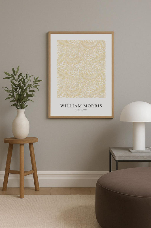 Larkspur Sand Poster